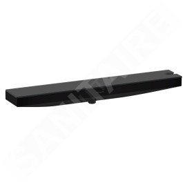 Hansgrohe Rainfinity - Raccord murale avec support et étagère, noir mat 26858670