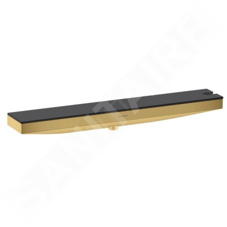 Hansgrohe Rainfinity - Raccord murale avec support et étagère, doré 26858990