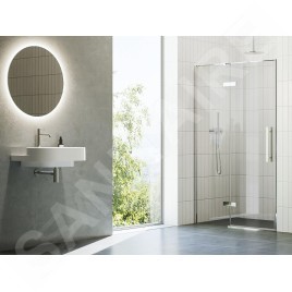 Ravak Cool! - Porte de douche 120x195 cm, chrome/verre clair X0VVGCA00Z1