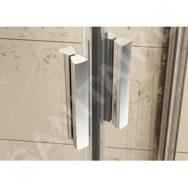 Ravak Blix - Cabine de douche 80x80 cm, aluminium brillant/verre clair 3B240C00Z1B