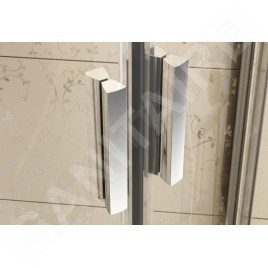 Ravak Blix - Cabine de douche 90x90 cm, aluminium brillant/verre clair 3B270C00Z1B