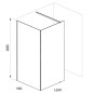 Ravak Walk-In - Paroi de douche Walk-in Corner, 1200x900 mm, blanc/verre clair GW1CG7E00Z1 Ravak Walk-In - Paroi de douche Walk-in Corner, 1200x900 mm, blanc/verre clair GW1CG7E00Z1