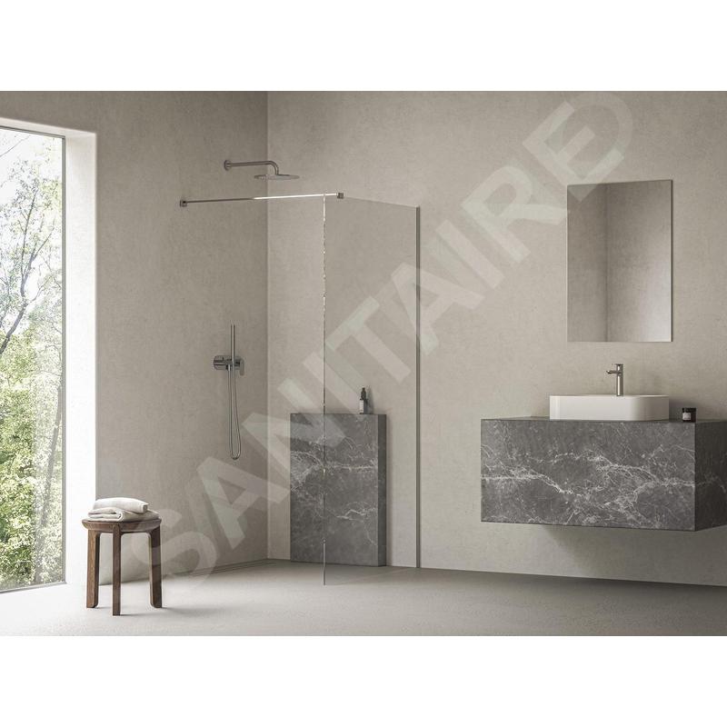 Ravak Walk-In - Paroi de douche Walk-In, 100x200 cm, chrome/verre clair GW9WA0C00Z1C