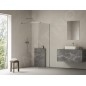 Ravak Walk-In - Paroi de douche Walk-In, 100x200 cm, chrome/verre clair GW9WA0C00Z1C