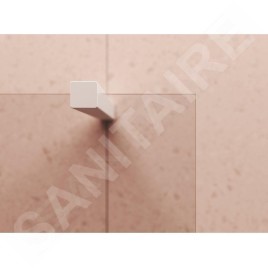 Ravak Walk-In - Paroi de douche Walk-in Wall 120, 1200x2000 mm, blanc/verre clair GW9WG0E00Z1