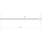 Ravak Walk-In - Upright W SET-100 Free, blanc GWD01000E001 Ravak Walk-In - Upright W SET-100 Free, blanc GWD01000E001