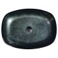 Sapho Beauty - Lavabo à poser, 540x395 mm, sans trop-plein, verre noir TY220 Sapho Beauty - Lavabo à poser, 540x395 mm, sans trop-plein, verre noir TY220