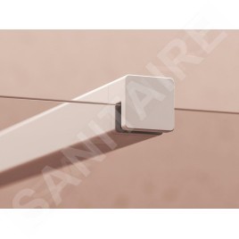 Ravak Walk-In - Upright W SET-90 Free, blanc GWD01000E004