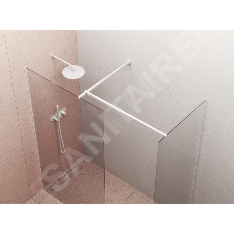 Ravak Walk-In - Upright W SET-Uni T joint, blanc GWD01000E007