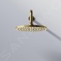 Steinberg 340 - Douche de tête, 22 cm, or brossé 340 1686 BG