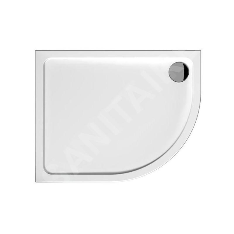 Jika Tigo - Receveur de douche 100x80 cm, gauche, blanc H2102100000001