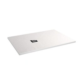 Jika Padana - Receveur de douche 100x80 cm, aspect ardoise/blanc mat H214930R100001