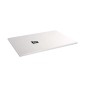Jika Padana - Receveur de douche 100x80 cm, aspect ardoise/blanc mat H214930R100001