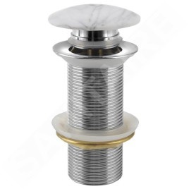 Sapho Blok - Bonde de lavabo ClickClack, carrare 2401-941