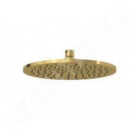Kludi A-Qa - Douche de tête, diamètre 25 cm, or brossé 64325N0-00