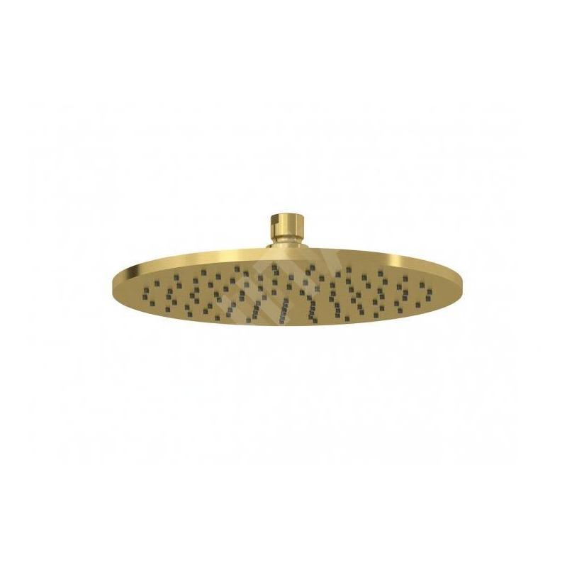 Kludi A-Qa - Douche de tête, diamètre 25 cm, or brossé 64325N0-00