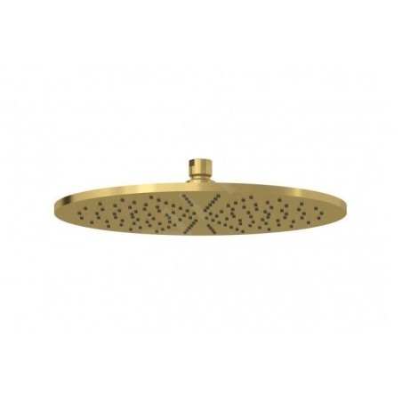 Kludi A-Qa - Douche de tête, diamètre 40 cm, or brossé 64340N0-00