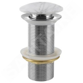 Sapho Blok - Bonde de lavabo ClickClack, carrare 2401-941