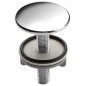Sapho Accessoires - Bouchon de lavabo, diamètre 50 mm, chrome 5350C Sapho Accessoires - Bouchon de lavabo, diamètre 50 mm, chrome 5350C