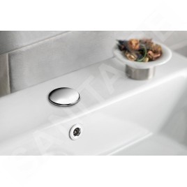 Sapho Accessoires - Bouchon de lavabo, diamètre 50 mm, chrome 5350C