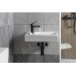 Sapho Small - Lave-mains Minos 450x260 cm, sans trop-plein, trou pour robinetterie à gauche, blanc 4757