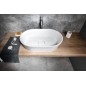 Sapho Lavabos - Lavabo Gerano, 600x380 mm, marbre, blanc GN600 Sapho Lavabos - Lavabo Gerano, 600x380 mm, marbre, blanc GN600