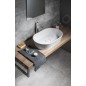 Sapho Lavabos - Lavabo Gerano, 600x380 mm, marbre, blanc GN600 Sapho Lavabos - Lavabo Gerano, 600x380 mm, marbre, blanc GN600