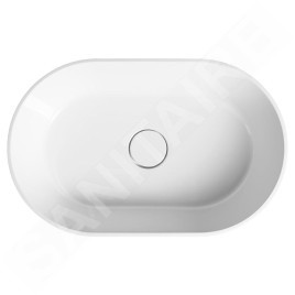 Sapho Lavabos - Lavabo Gerano, 600x380 mm, marbre, blanc GN600