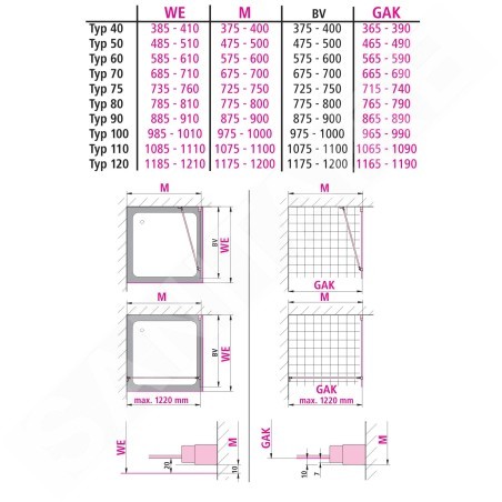 Kermi CADA XS - Paroi de douche TWF, 70x200 cm, argent brillant/verre transparent CKTWF07020VPK