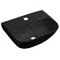 Sapho Small - Lavabo NERISSA 420x290 mm, sans trop-plein, trou pour robinet, noir mat AR265B