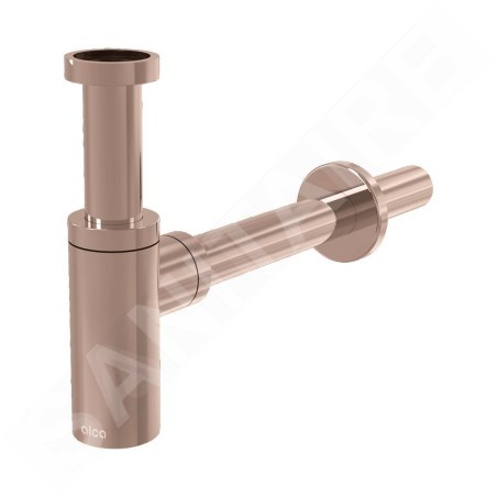 Alcadrain Siphons - Siphon design, or rouge brillant A400-RG-P