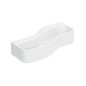 Geberit Bambini - Double-lavabo pour enfants, 90x39 cm, à gauche, sans trop-plein, sans trou pour robinetterie, blanc alpin Geberit Bambini - Double-lavabo pour enfants, 90x39 cm, à gauche, sans trop-plein, sans trou pour robinetterie, blanc alpin