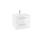kielle Vega - Meuble avec lavabo, 60x50x46 cm,2 tiroirs, blanc brillant 50018S60 kielle Vega - Meuble avec lavabo, 60x50x46 cm,2 tiroirs, blanc brillant 50018S60