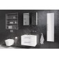 kielle Vega - Meuble avec lavabo, 60x50x46 cm,2 tiroirs, blanc brillant 50018S60 kielle Vega - Meuble avec lavabo, 60x50x46 cm,2 tiroirs, blanc brillant 50018S60