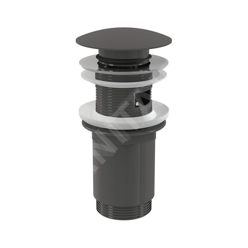 Alcadrain Accessoires - Sortie de lavabo, ClickClack, métal gun brillant A392-GM-P Alcadrain Accessoires - Sortie de lavabo, ClickClack, métal gun brillant A392-GM-P