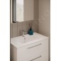 kielle Vega - Meuble avec lavabo, 60x50x46 cm,2 tiroirs, blanc brillant 50018S60 kielle Vega - Meuble avec lavabo, 60x50x46 cm,2 tiroirs, blanc brillant 50018S60