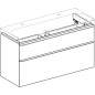 Geberit Smyle Square - Meuble pour lavabo, 1184x470x617 mm, 2 tiroirs, noyer / lave 500.355.JR.1 Geberit Smyle Square - Meuble pour lavabo, 1184x470x617 mm, 2 tiroirs, noyer / lave 500.355.JR.1