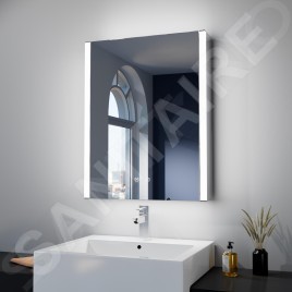 kielle Arkas I - Armoire à miroir avec éclairage LED, chauffage et port USB, 55x70x13 cm, blanc 50111610