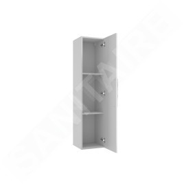 kielle Vega - Armoire haute à suspendre, 140x33x33 cm, blanc brillant 50218010