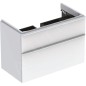 Geberit Smyle Square - Meuble pour lavabo, 884x470x617 mm, 2 tiroirs, blanc brillant / blanc mate 500.354.00.1 Geberit Smyle Square - Meuble pour lavabo, 884x470x617 mm, 2 tiroirs, blanc brillant / blanc mate 500.354.00.1