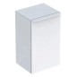 Geberit Smyle Square - Meuble latéral, charnières à droite, blanc brillant 500.359.00.1