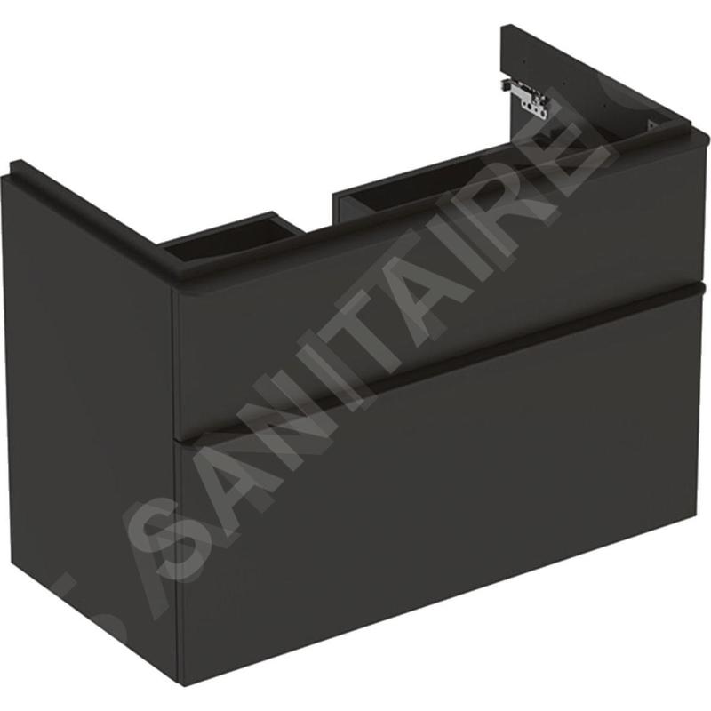 Geberit Smyle Square - Meuble pour lavabo, 884x470x617 mm, 2 tiroirs, lave 500.354.JK.1 Geberit Smyle Square - Meuble pour lavabo, 884x470x617 mm, 2 tiroirs, lave 500.354.JK.1