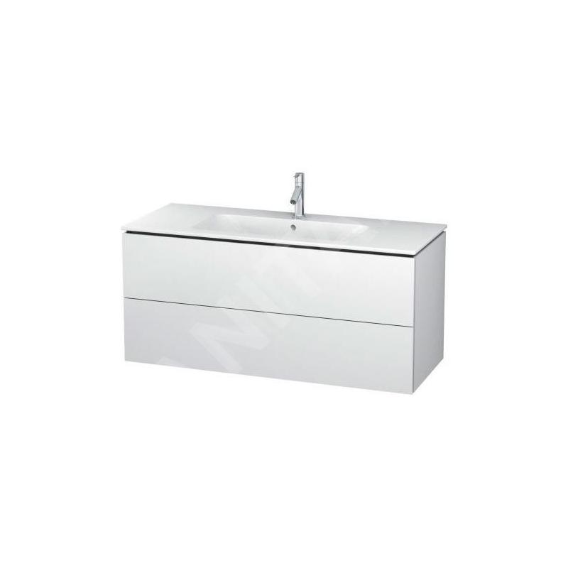 Duravit L-Cube - Meuble sous lavabo 550x1220x481 mm, 2 tiroirs, blanc mat LC624301818 Duravit L-Cube - Meuble sous lavabo 550x1220x481 mm, 2 tiroirs, blanc mat LC624301818