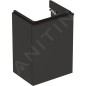 Geberit Smyle Square - Meuble pour lavabo, 442x356x617 mm, 1 porte, charnières à droite, lave 500.350.JK.1