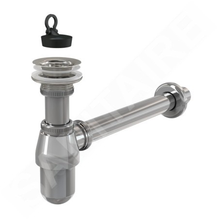 Alcadrain Siphons - Siphon de lavabo, chrome A437