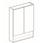 Geberit Selnova Square - Armoire de toilette 850x588x175 mm, 2 portes, blanc brillant 501.264.00.1 Geberit Selnova Square - Armoire de toilette 850x588x175 mm, 2 portes, blanc brillant 501.264.00.1