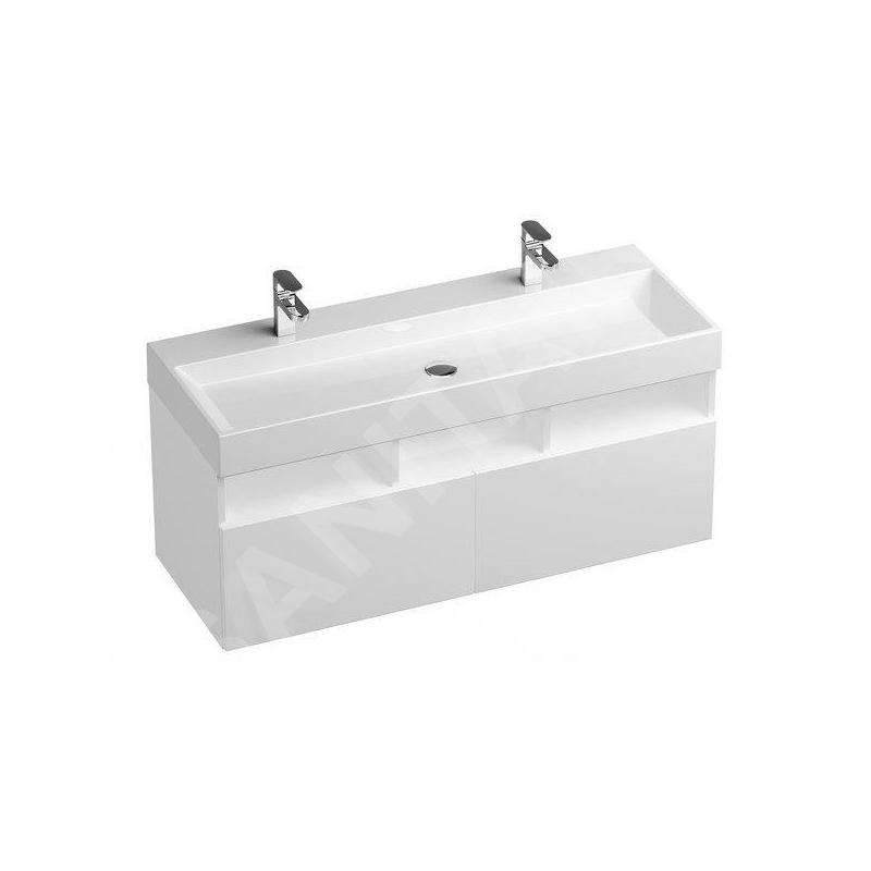 Ravak Natural - Meuble sous lavabo 1200x450x450 mm, blanc X000001053 Ravak Natural - Meuble sous lavabo 1200x450x450 mm, blanc X000001053