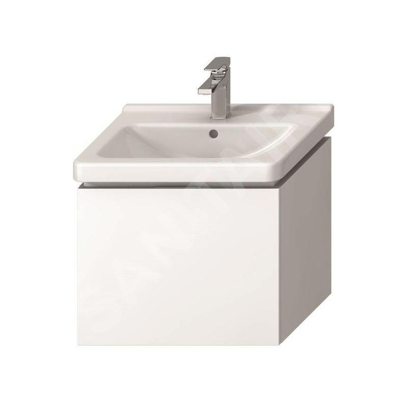 Jika Cubito - Meuble lavabo 590x480x427 mm, 1 tiroir, blanc H40J4233015001 Jika Cubito - Meuble lavabo 590x480x427 mm, 1 tiroir, blanc H40J4233015001