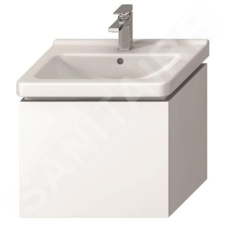 Jika Cubito - Meuble lavabo 590x480x427 mm, 1 tiroir, blanc H40J4233015001