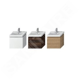 Jika Cubito - Meuble lavabo 590x480x427 mm, 1 tiroir, blanc H40J4233015001